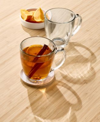 Tapered Glass Mugs, Set of 2, Exclusively at Macy's