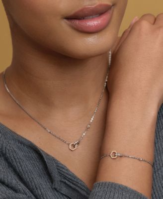 Interlink Two Tone Stainless Steel Gift Set