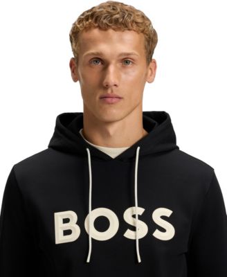 Men's Cotton-Blend Logo Hoodie