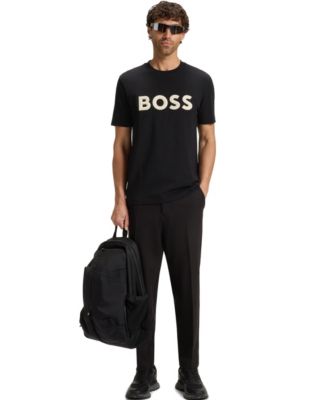 Men's 3D Logo Cotton-Jersey T-Shirt