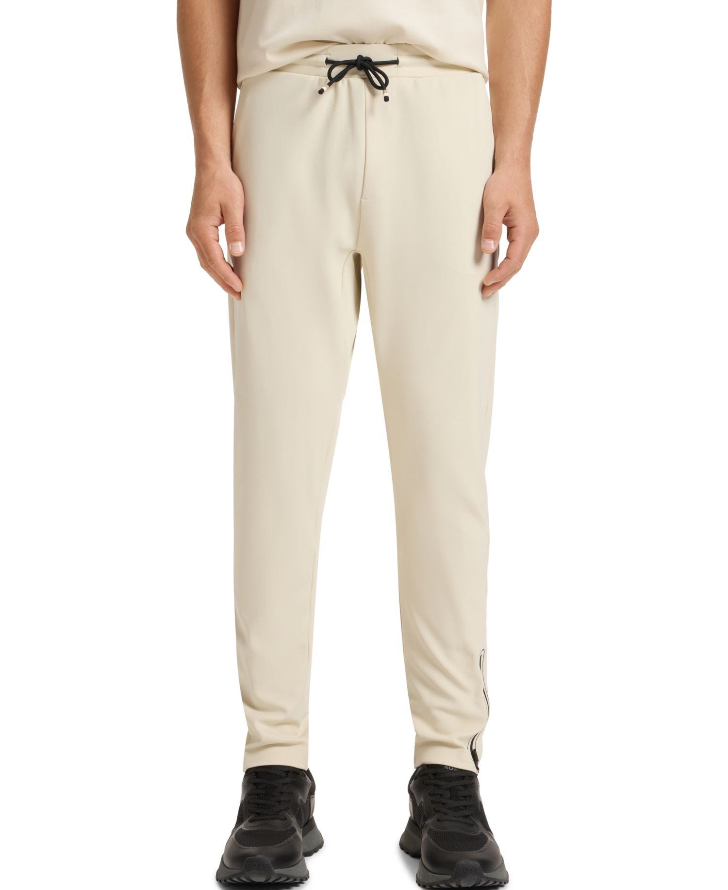 Men's Active Stretch-Gabardine Tracksuit Bottoms