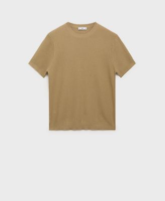 Men's Cotton Knitted T-Shirt