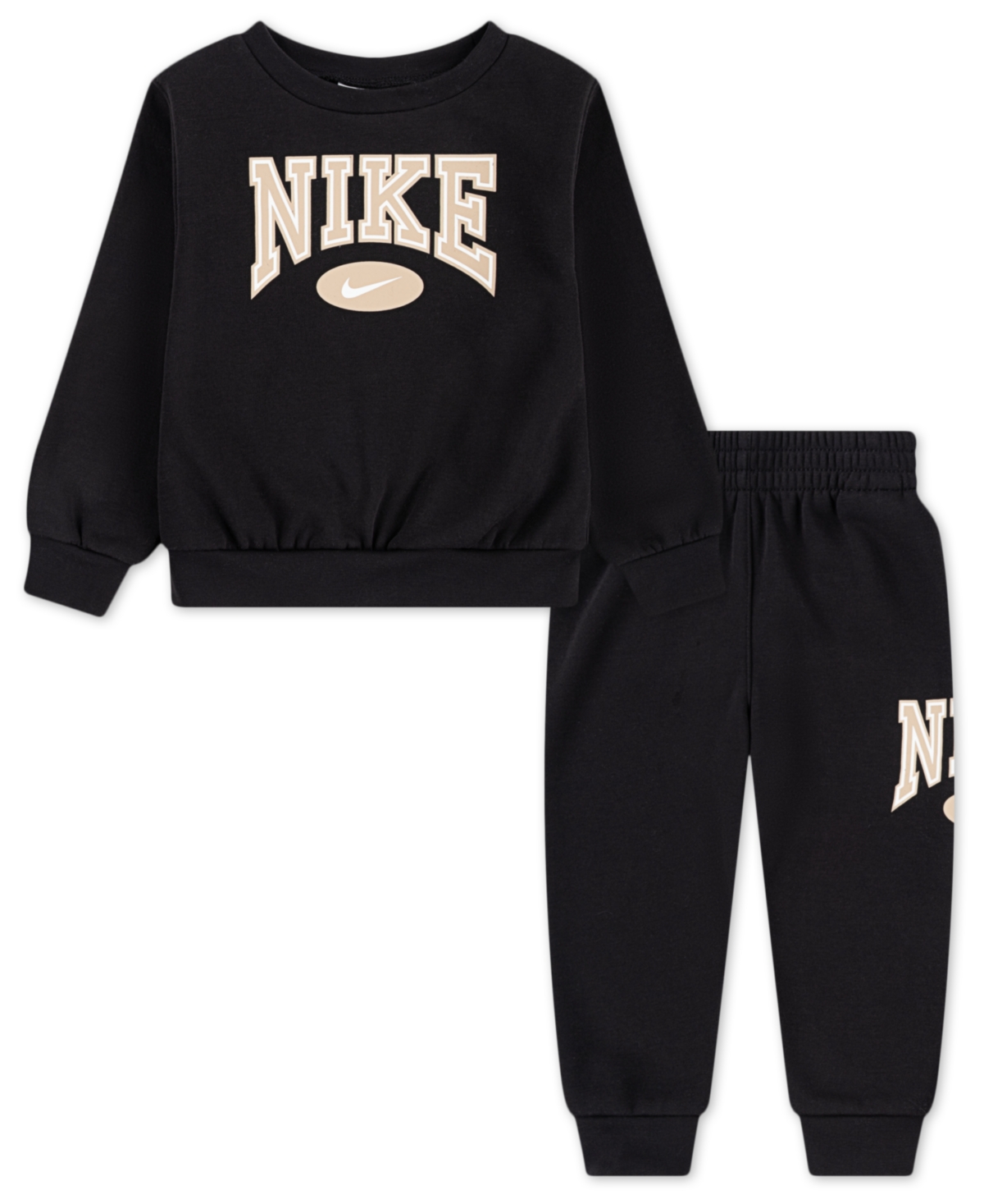 Nike Toddler Boys Gameday Essentials 2-piece Sweatshirt And Pants Set In Black