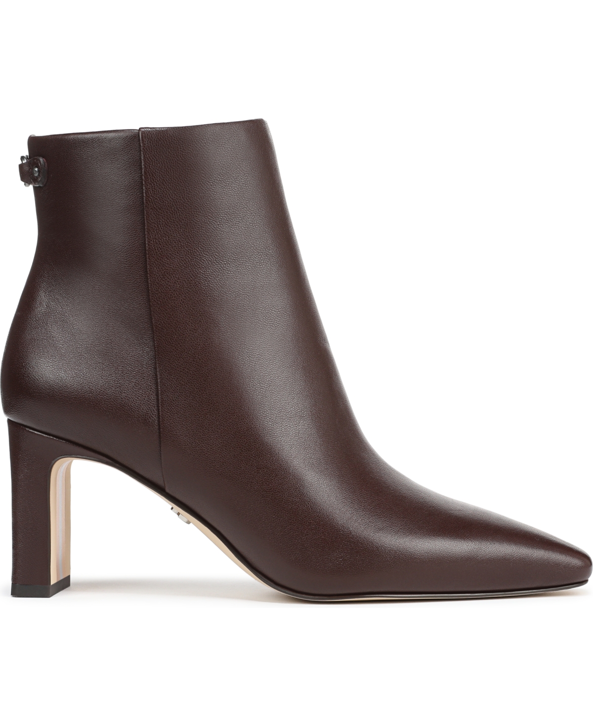 Sam Edelman Saige Ankle Bootie Spiced Pecan Leather In Brown