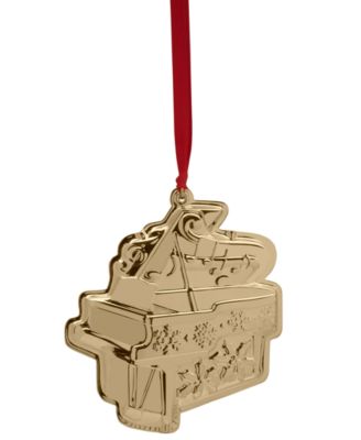 Wallace - 2025 Gold-Plated Piano Ornament, 4th Edition