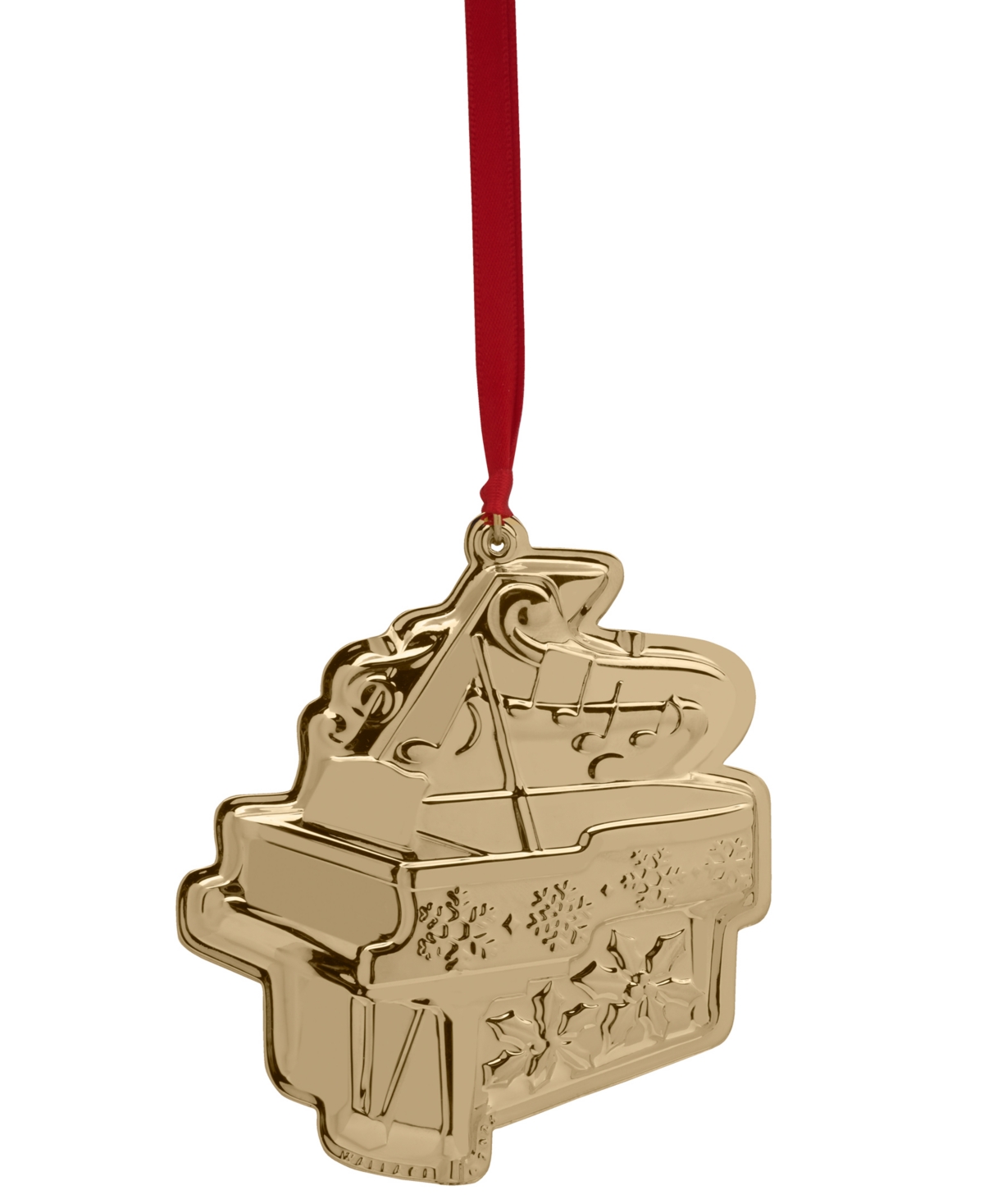 Wallace 2025 Gold-plated Piano Ornament, 4th Edition In Gold