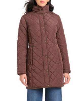Women's Long Mini Quilt Coat