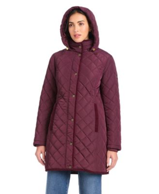 Women's Long Mini Quilt Coat