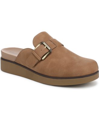 Women's Gillian Square Toe Mule Clogs