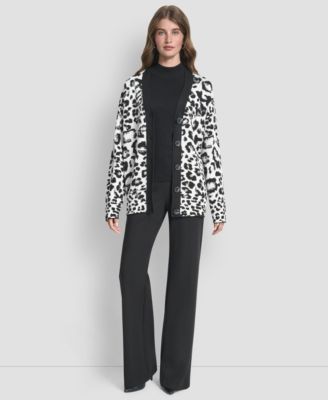 Women's Long Sleeve V-Neck Cardigan Sweater