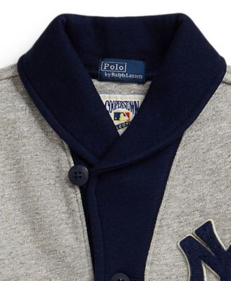 Toddler and Little Boys Long Sleeve Cardigan