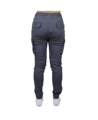 Women's Loose Fit Cotton Stretch Twill Cargo Joggers