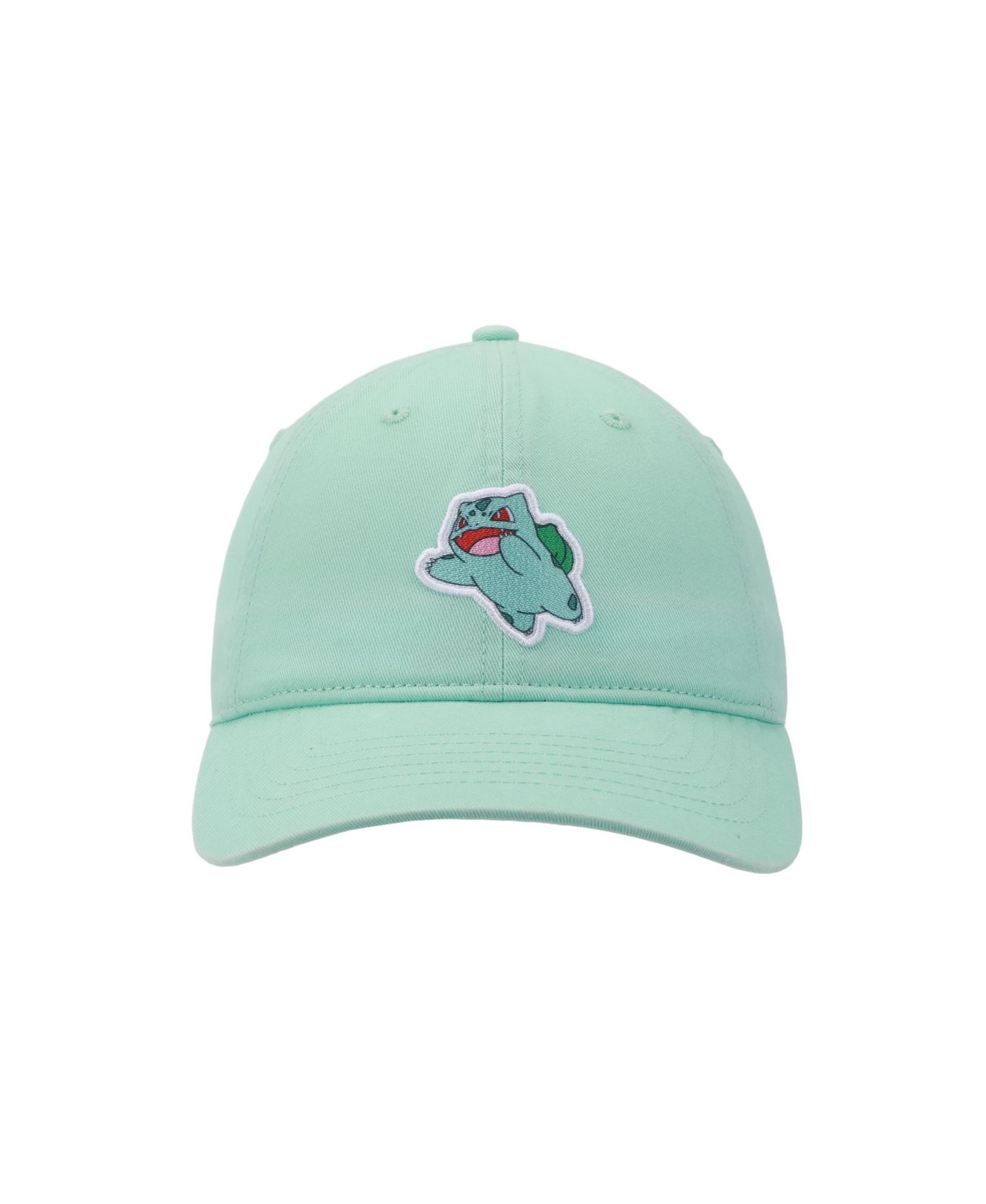 Женская кепка Pokemon Bulbasaur Printed Patch Green Unstructured, цвет: Синий — фото 2
