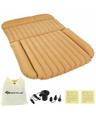 inflatable suv air backseat mattress travel pad with pump camping