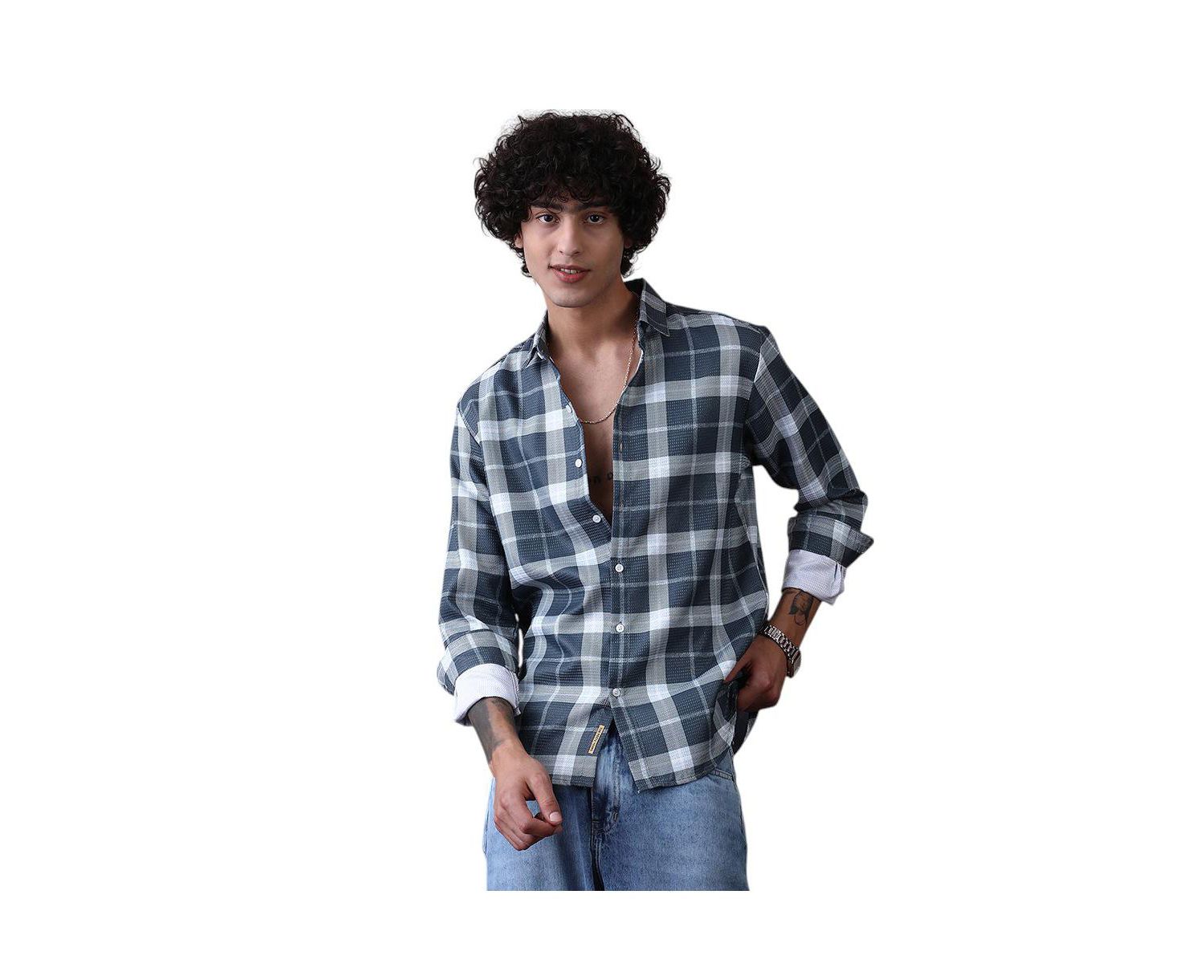 Men's Tartan Plaid Shirt