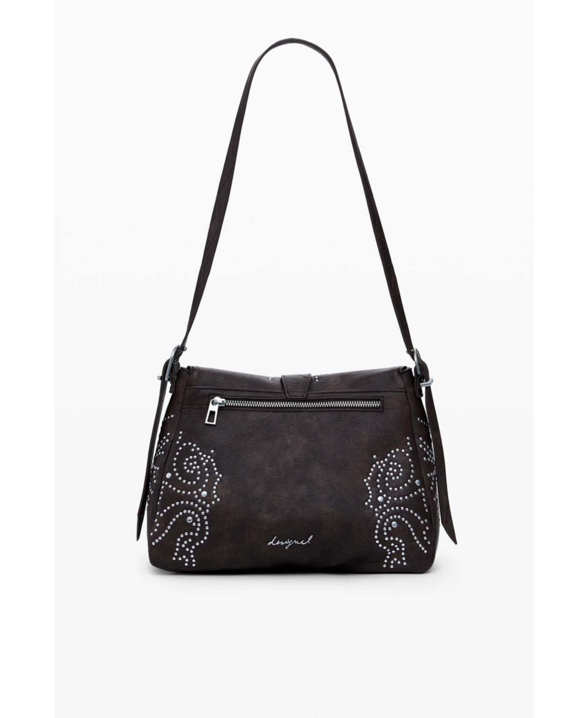 Desigual Women's Medium faux leather buckle bag