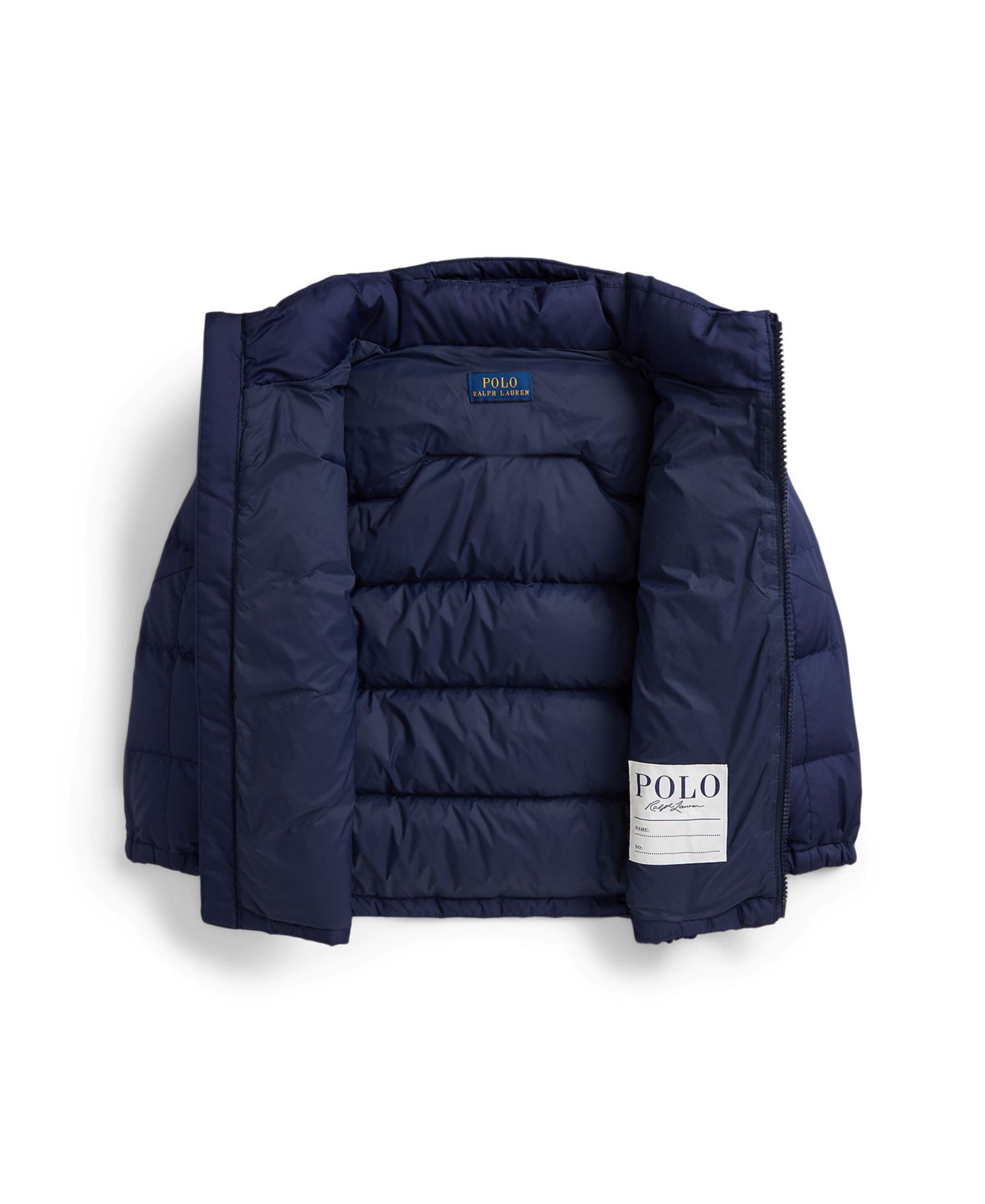 Куртка Polo Ralph Lauren Ripstop Down Hooded Jacket для мальчиков-малышей, цвет: Тёмно-синий — фото 4