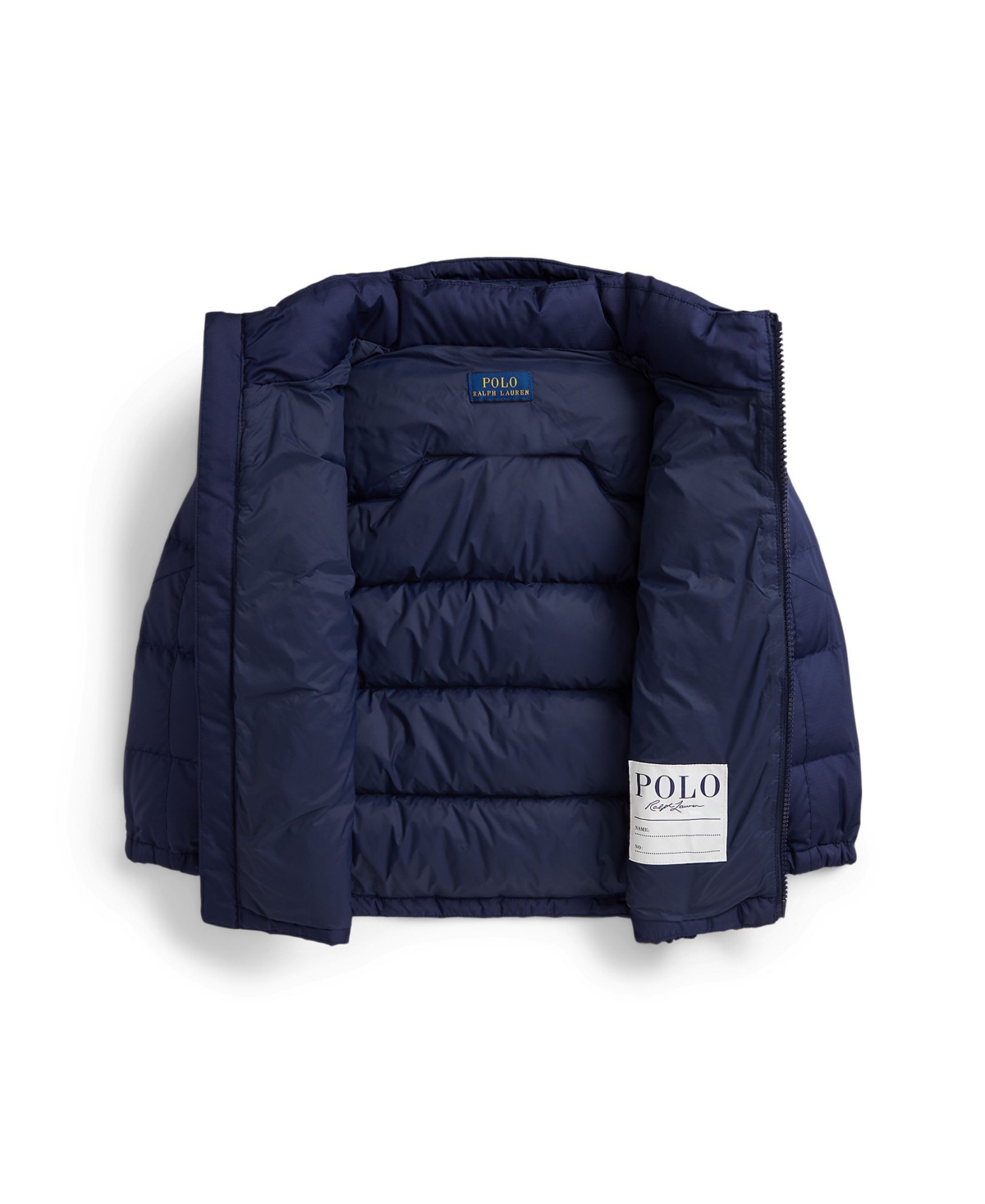 Polo Ralph Lauren Toddler And Little Boys Ripstop Down Hooded Jacket In Blue