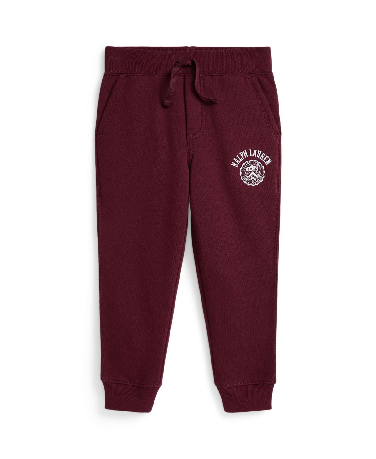 Polo Ralph Lauren Ralph Lauren Logo Fleece Jogger Pant In Burgundy