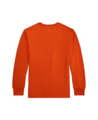 Big Boys Cotton Jersey Long Sleeve T-Shirt