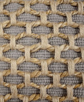 Jada Jute 2-Pc. Decorative Pillows Set, 18" x 18"