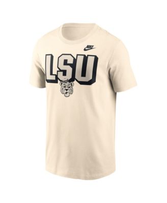 Men's Natural LSU Tigers Fashion Bold T-Shirt