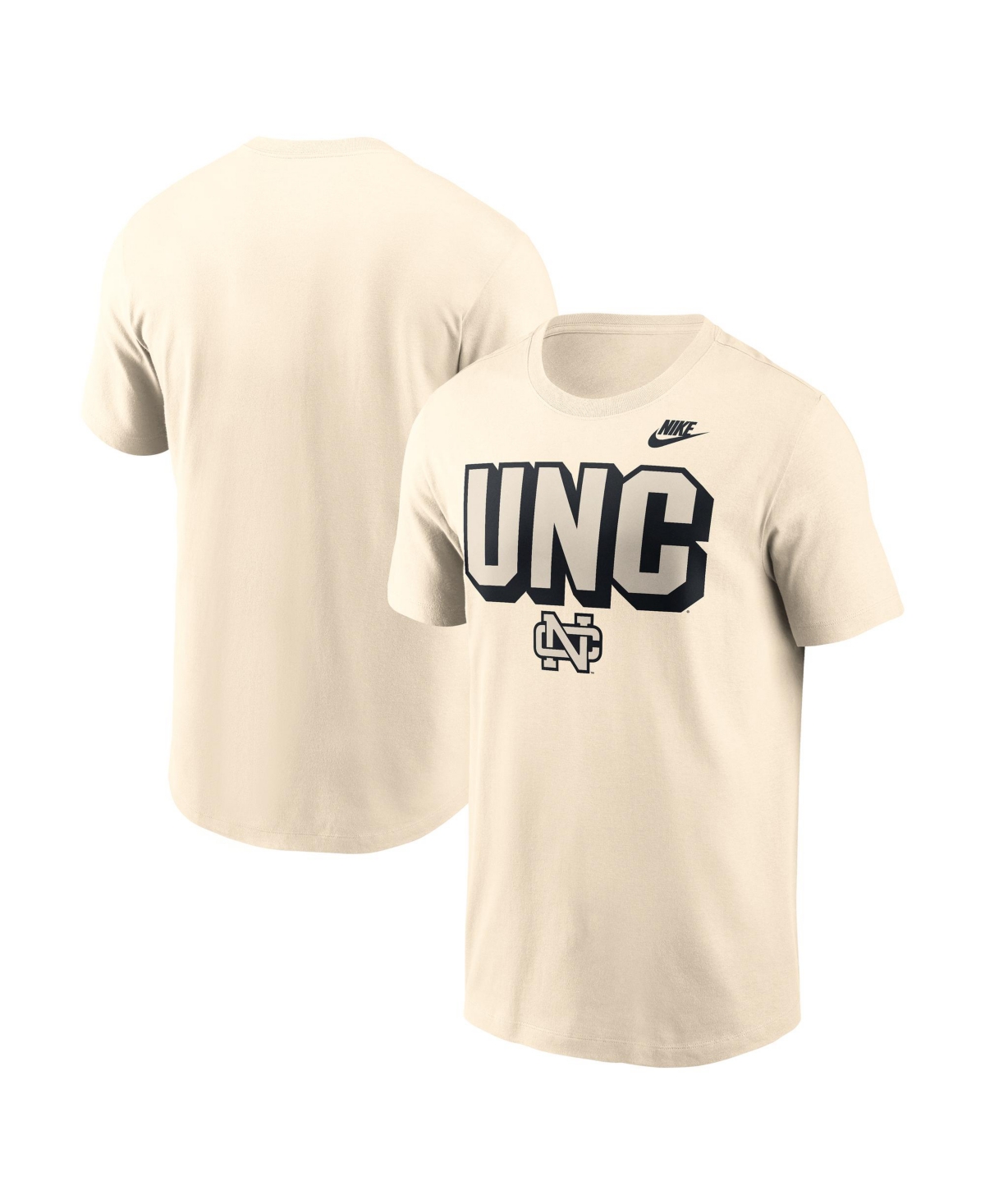 Nike Men's Natural North Carolina Tar Heels Fashion Bold T-shirt In Brown