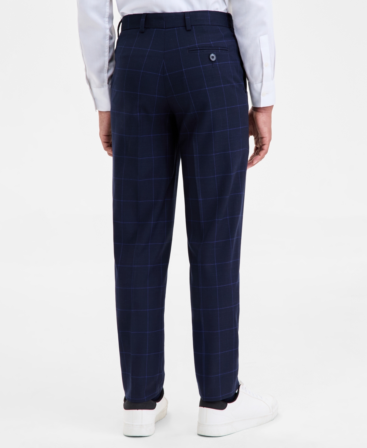 Michael Kors Big Boys Elasticized Waistband Pleated Pants In Black