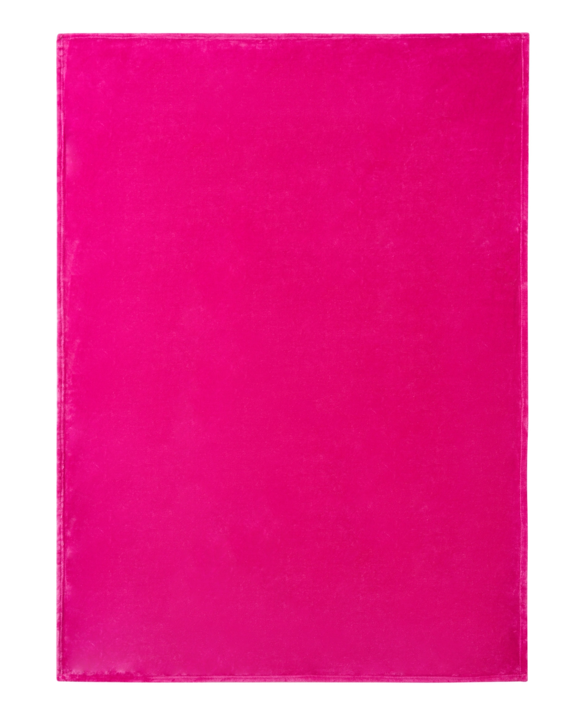 Juicy Couture Plush Throw, 50" X 70" In Pink