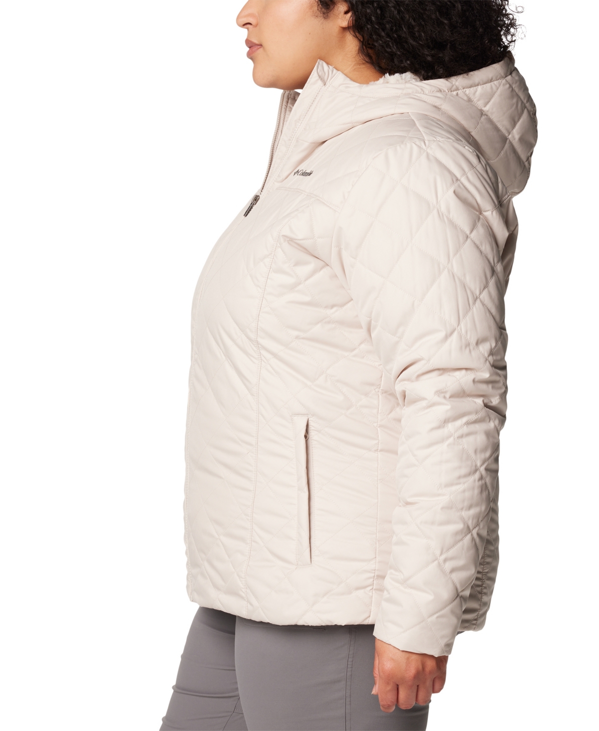 Columbia Women's Copper Crest Ii Hooded Jacket In Gray