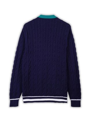 Men's Cable Knit Cardigan