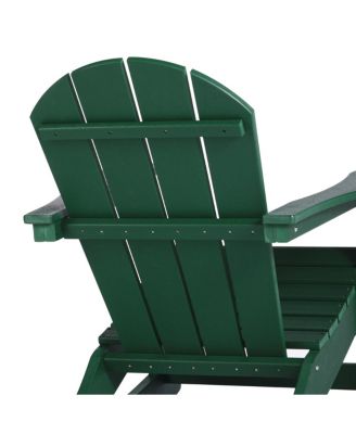 Outdoor Patio Porch Rocking Adirondack Chair (Set of 2)