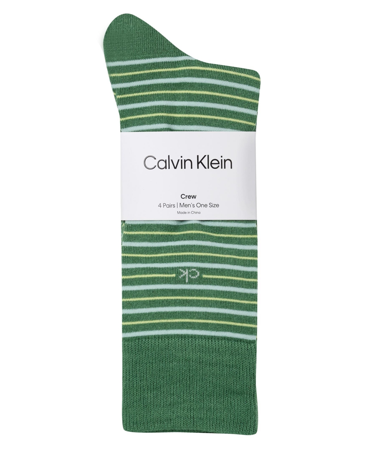 Calvin Klein Men's 4-pack Assorted Crew Socks Set In Multi