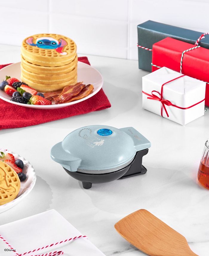 Dash Disney | Dash Stitch Santa Mini Waffle Maker - Blue - No Size
