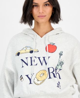 Juniors' NYC Fleece Hoodie