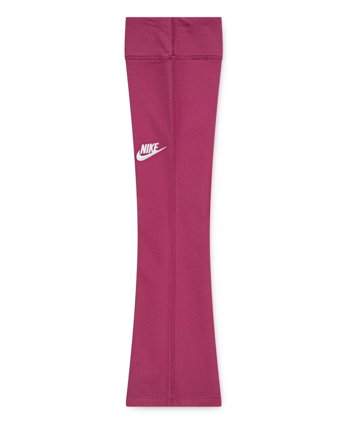 Nike Little Girls Dri-fit Flare Leg Leggings In Pink