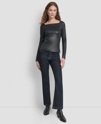 Women's Glazed Long Sleeves Top