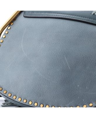 Small Hudson Handbag Whipstitch Leather