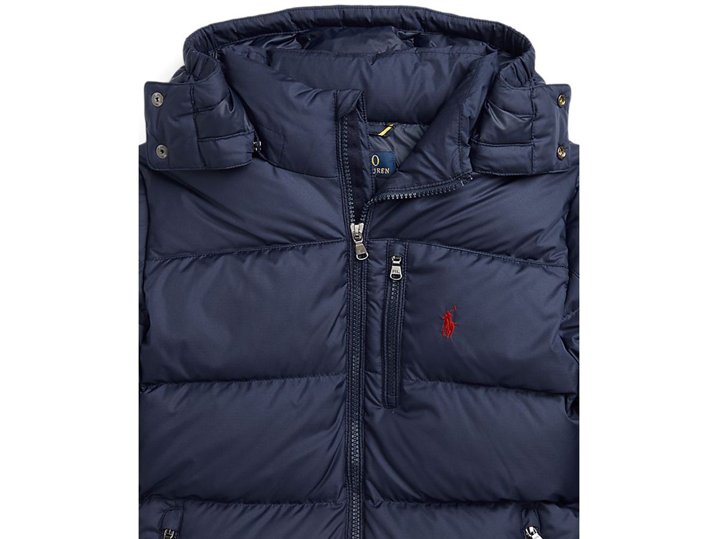 Куртка Polo Ralph Lauren Ripstop Down Hooded Jacket для мальчиков, цвет: Тёмно-синий — фото 7