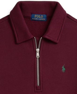 Big Boys Fleece Quarter-Zip Pullover Sweatshirt