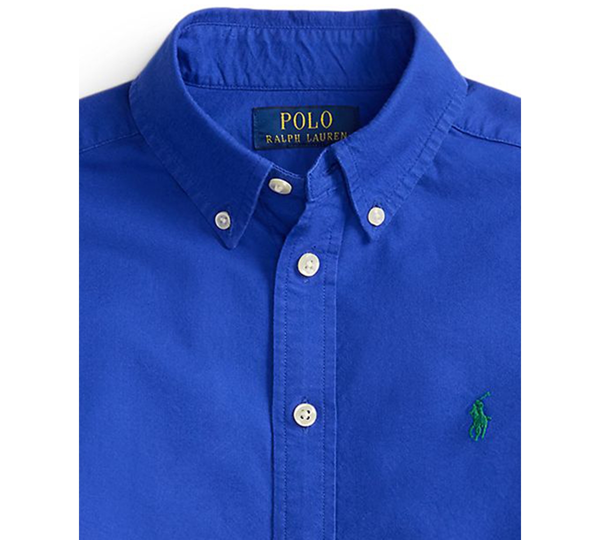 Polo Ralph Lauren Big Boys Garment-Dyed Cotton Oxford Shirt