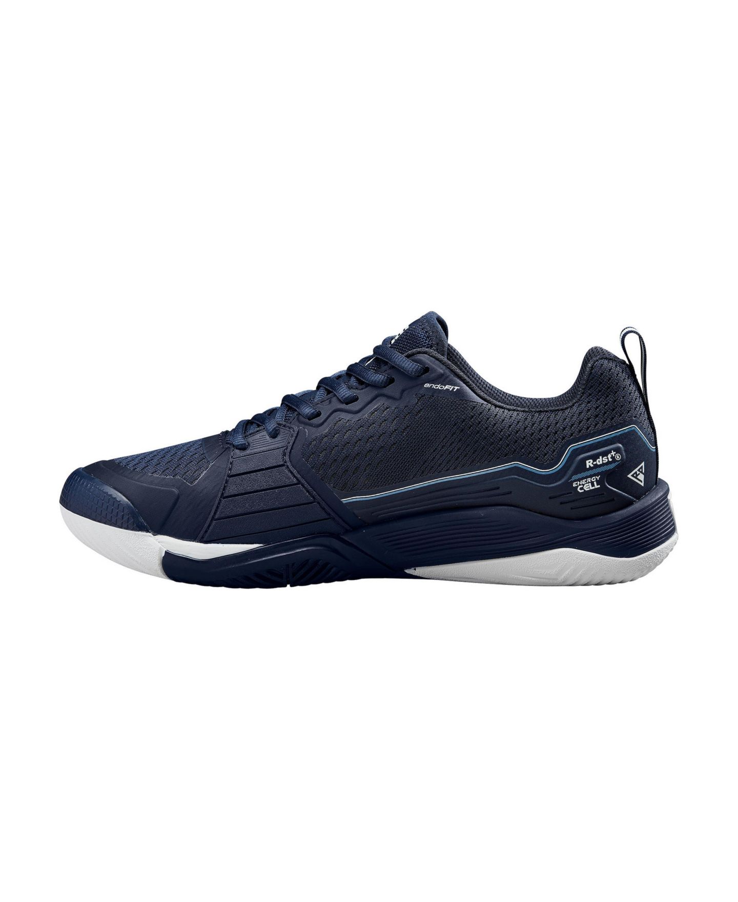 Мужские кроссовки Wilson Rush Pro 4.5 Tennis Shoes, цвет: Тёмно-синий / Белый — фото 2