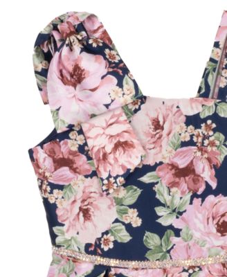 Big Girls Asymmetrical Mikado Social Dress