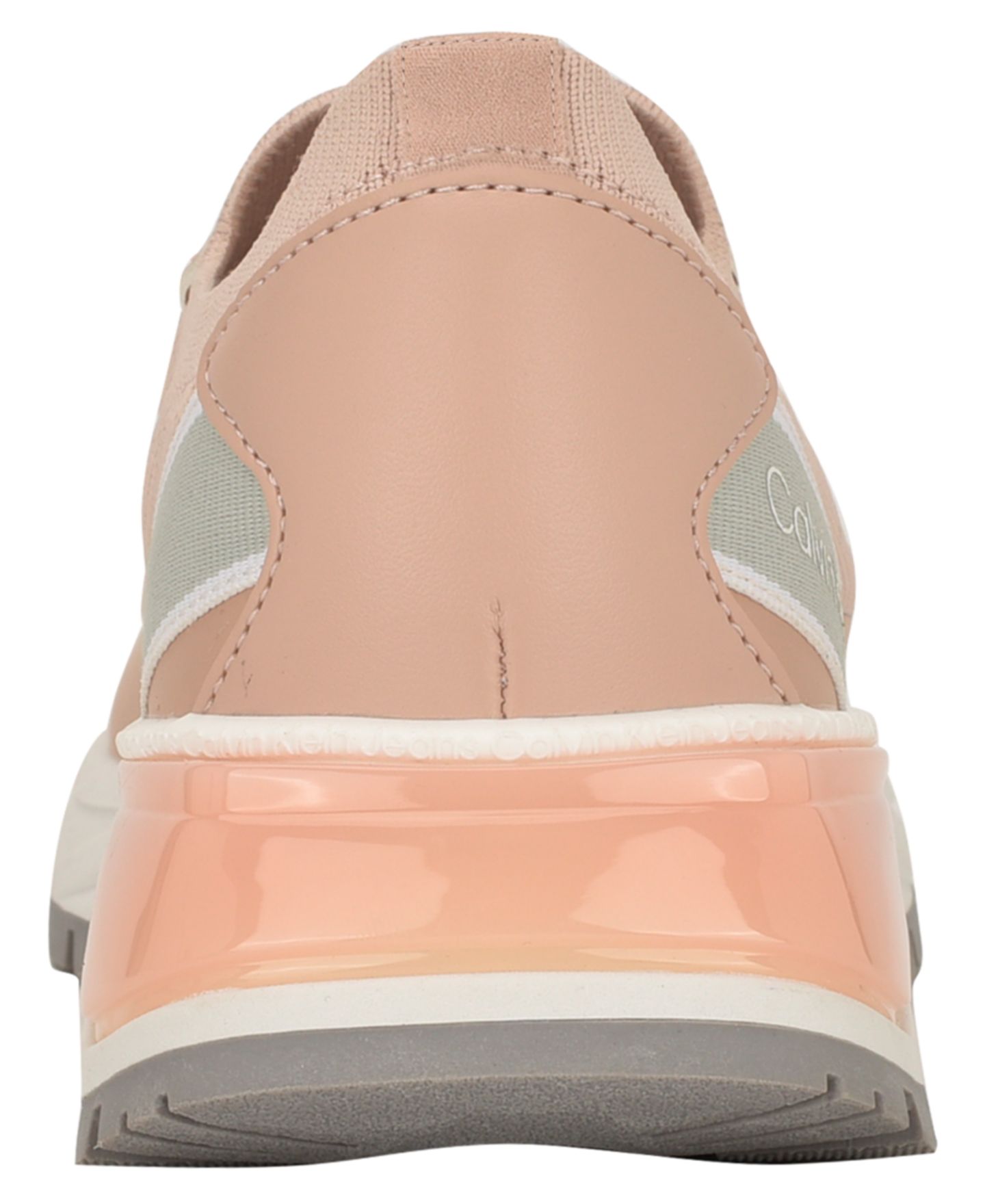 Женские кроссовки Calvin Klein Geneo Lightweight Knit Slip-On, цвет: Розовый — фото 3