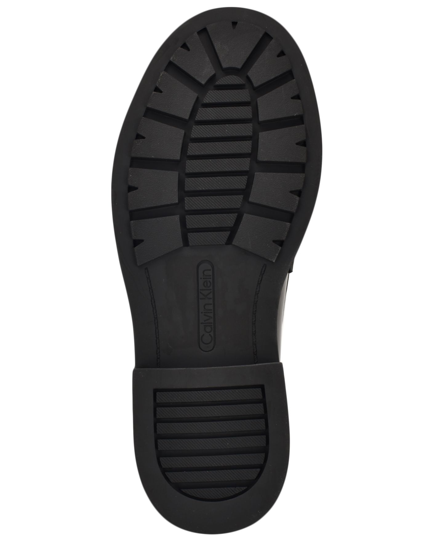 Женские туфли Calvin Klein Otinya Almond Toe Penny, цвет: Чёрный — фото 5