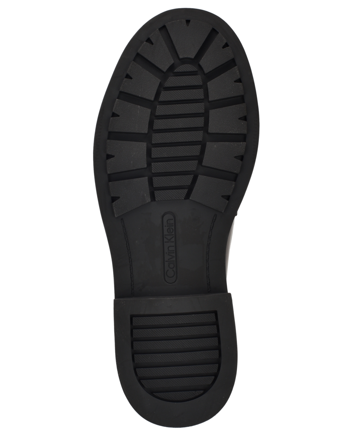 Calvin Klein Grant Lug Sole Penny Loafer In Brown