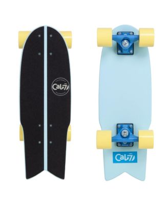 Cal7 Bomb Series 22 x 7.5 inch Mini Cruiser Skateboard - Bumblebee