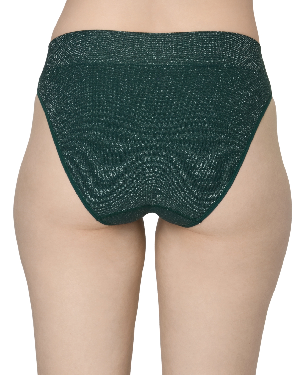 Maidenform M Seamless High Leg Bikini Underwear Dm2317 In Green