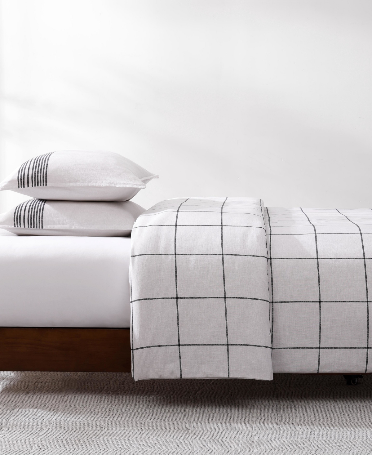 Tommy Hilfiger Brooklyn Heights Stripe Cotton -Pc. Duvet Cover Set