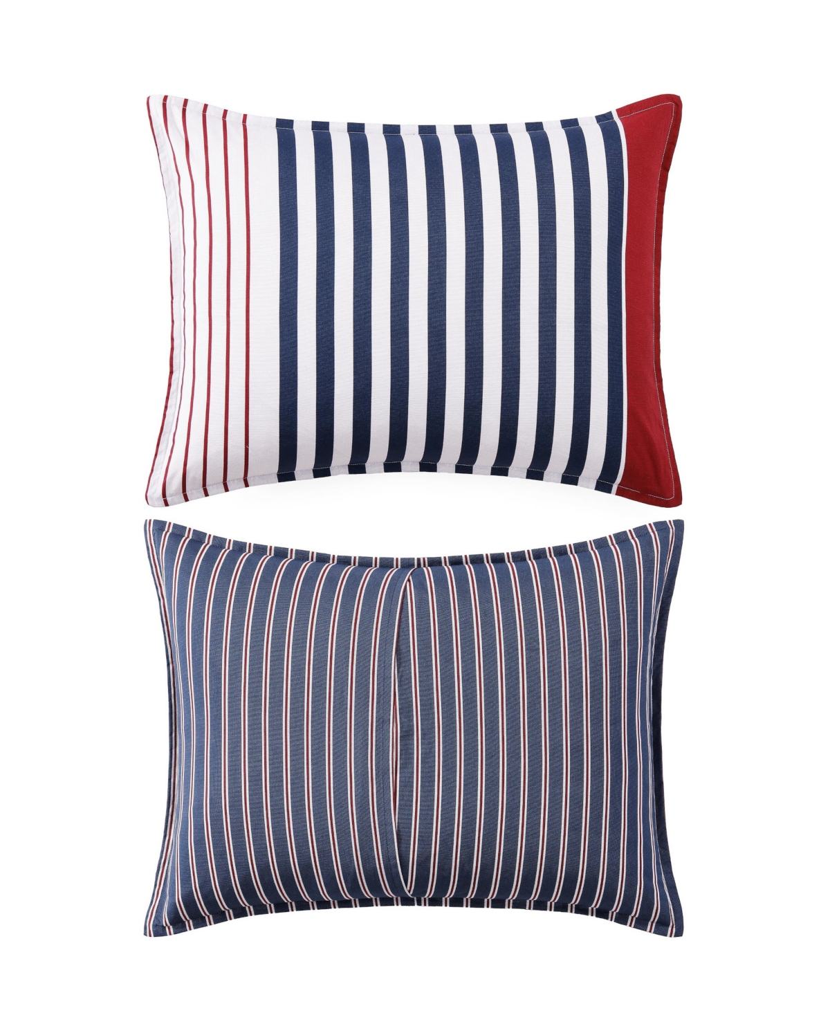 Tommy Hilfiger Brooklyn Stripe Cotton 3-pc. Duvet Cover Set, Full/queen In Multi